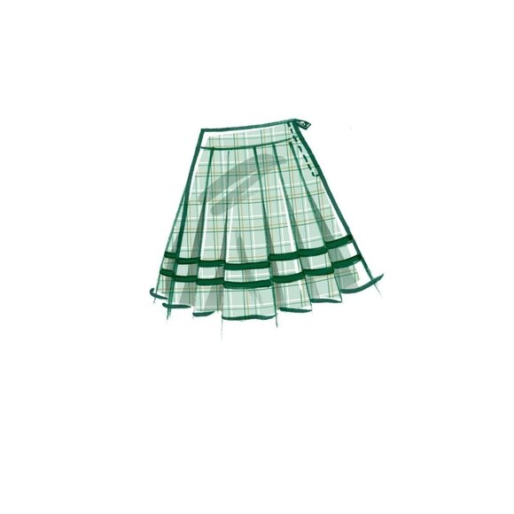 McCall's M8248 Misses 6 to 14 Pleated Skirts Uncut Sewing Pattern New - Picture 5 of 8